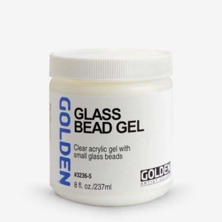 Golden Glass Bead Gel 8oz