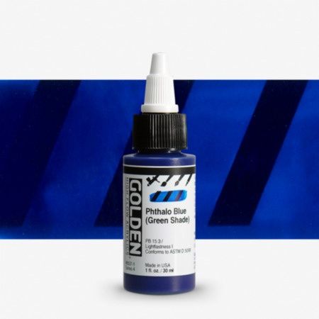 Golden HiFl Pthalo Blue GS 30ml S4
