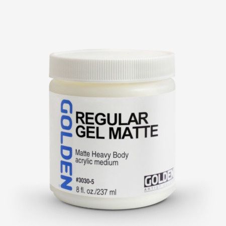 Golden Regular Gel Matte 8oz