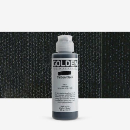 Golden Fl Carbon Black 4oz S1