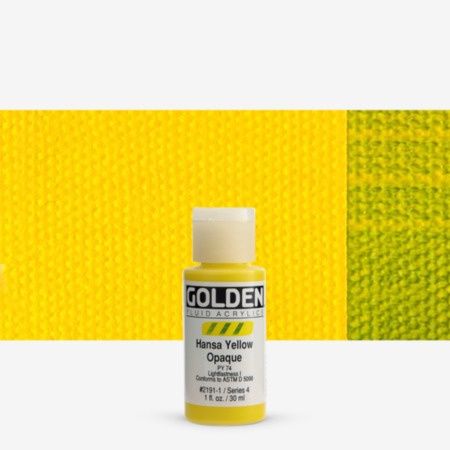 Golden Fl Hansa Yellow Opaq 1oz S4