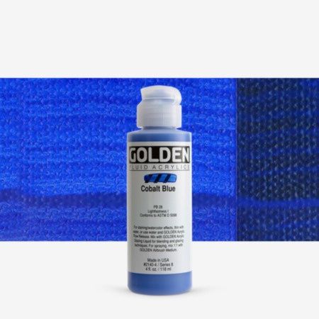 Golden Fl Cobalt Blue 4oz S8