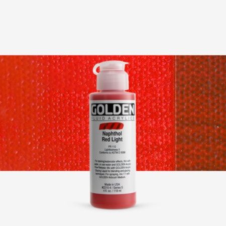 Golden Fl Naphthol Red Lt 4oz S5