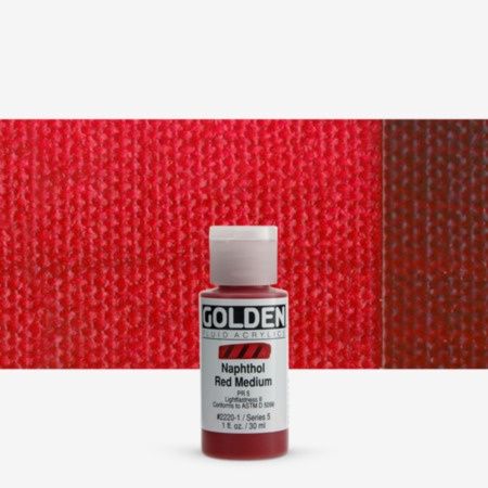 Golden Fl Naphthol Red Med 1oz S5
