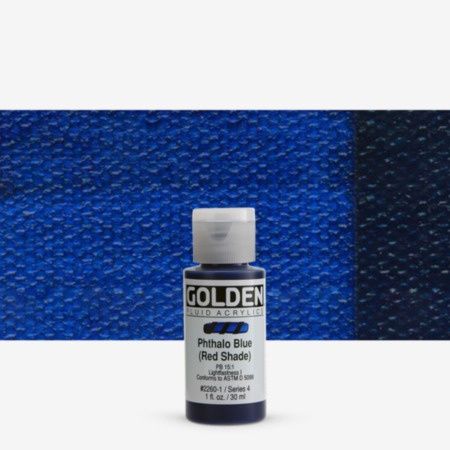 Golden Fl Phthalo Blue RS 1oz S4