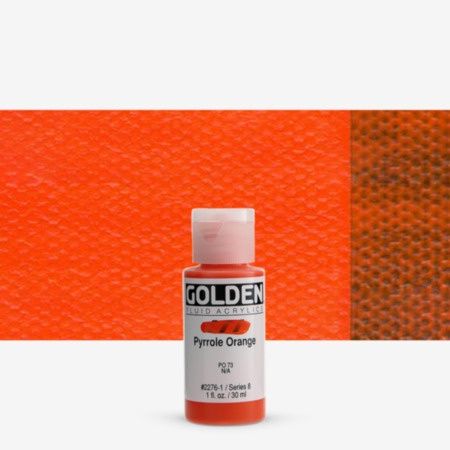 Golden Fl Pyrrole Orange 1oz S8