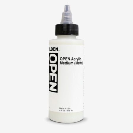 Golden Open Medium Matte 4oz