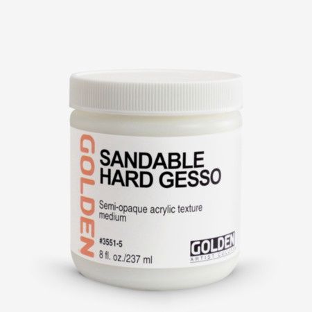 Golden Sandable Hard Gesso 16oz