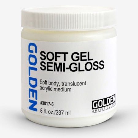 Golden Soft Gel Semi Gloss 8oz