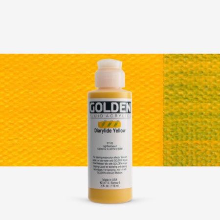 Golden Fl Diarylide Yellow 4oz S6