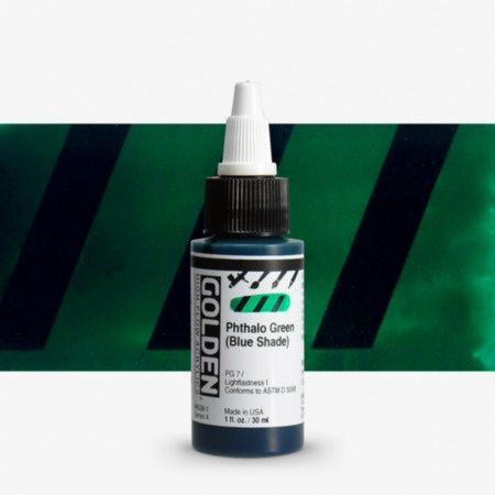 Golden HiFl Pthalo Green BS 30ml S4