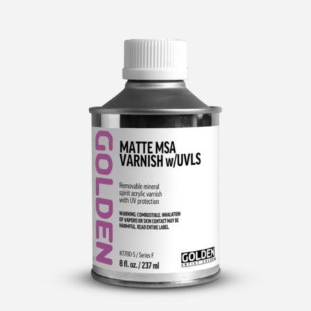 Golden MSA Varnish UVLS Matte 237ml
