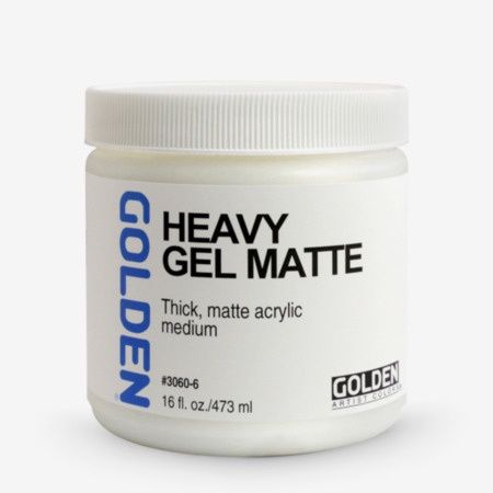Golden Heavy Gel Matte 16oz