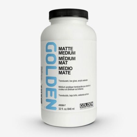 Golden Matte Medium 32oz