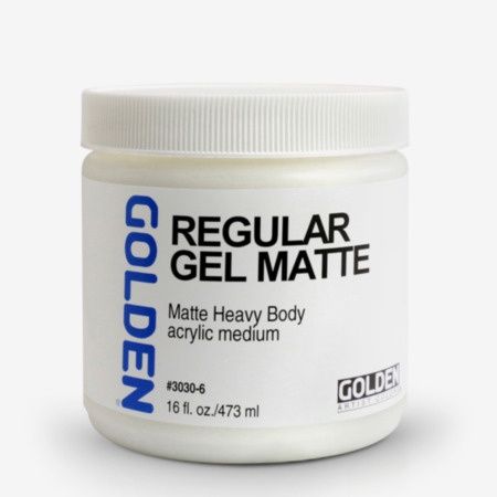 Golden Regular Gel Matte 16oz
