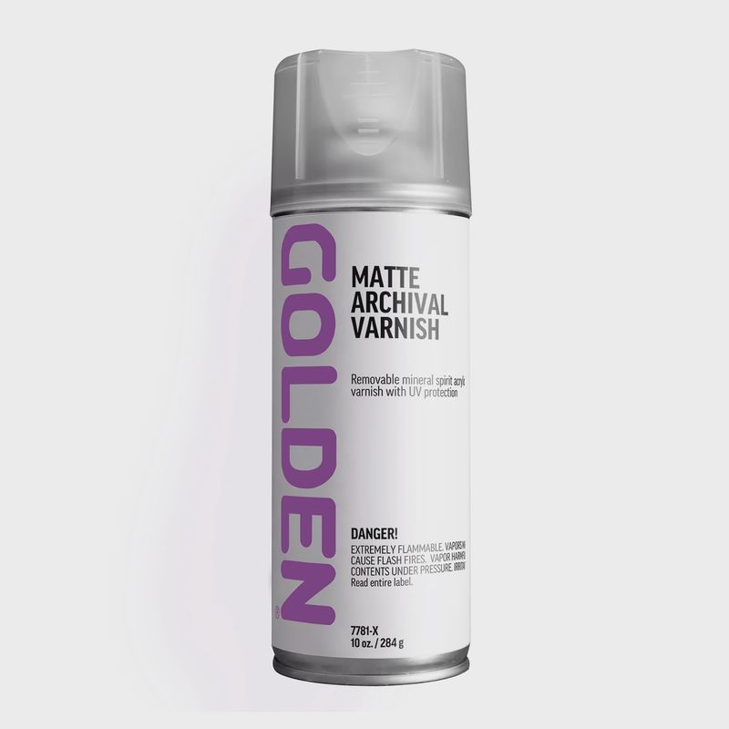 Golden Varnish UVLS Matte Spray