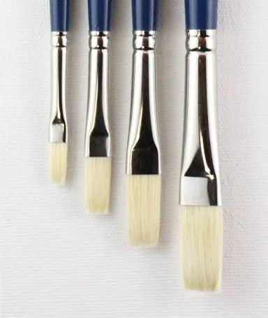 Heinz Jordan Acryloil Flat Brush Size 4