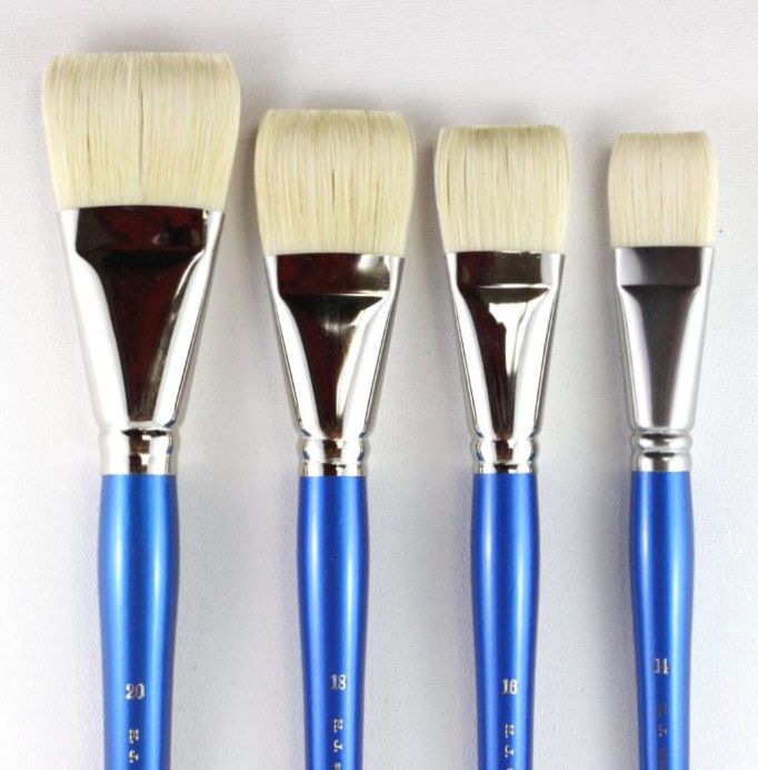 Heinz Jordan Finest Hog Bristle Bright Broad Brush Size 18