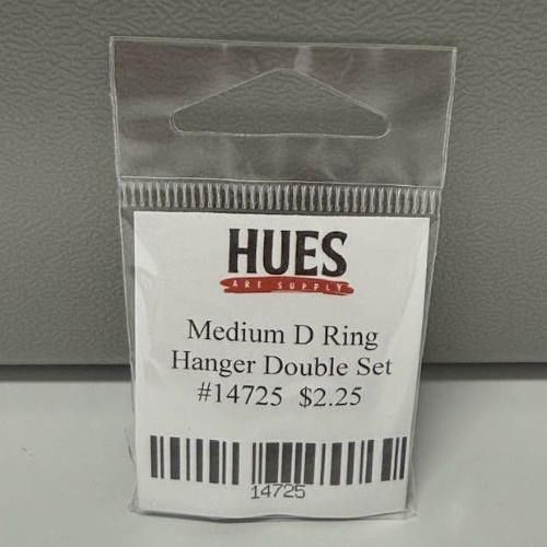 Hardware D-Ring Mid size 2 pack