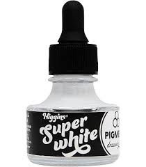 Higgins Ink Superwhite W/P
