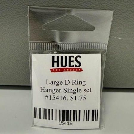Hardware D-Ring Large 1 pack