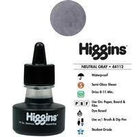 Higgins Ink Neutral Grey 1 oz