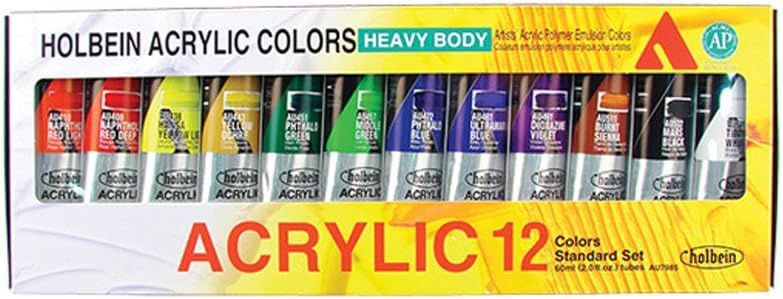 Holbein Heavy Body Acrylic Basic Set 12