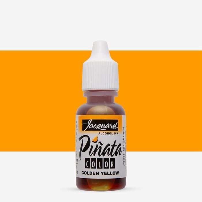 Jacquard Piñata Golden Yellow Alcohol Ink 0.5 oz
