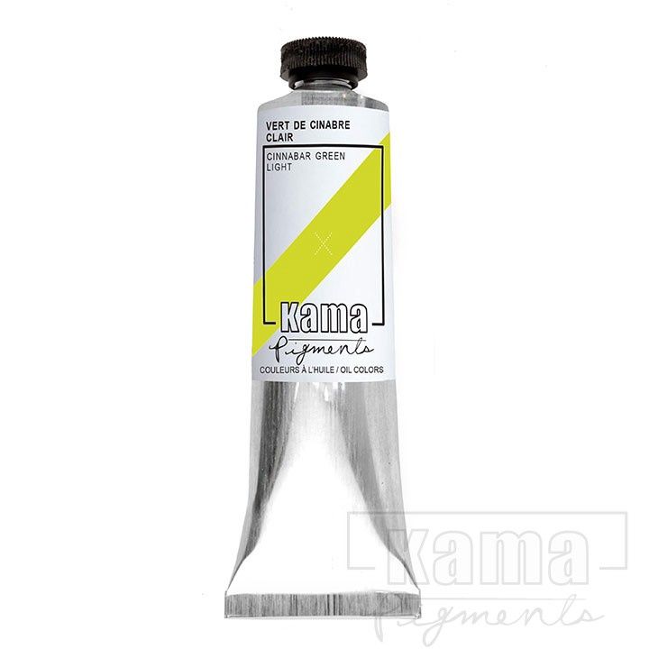 Kama Artists' Oil Paint Cinnabar Green Light 37ml