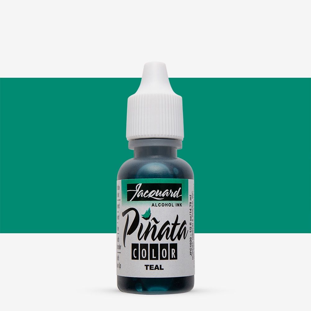 Jacquard Piñata Teal Alcohol Ink 0.5 oz
