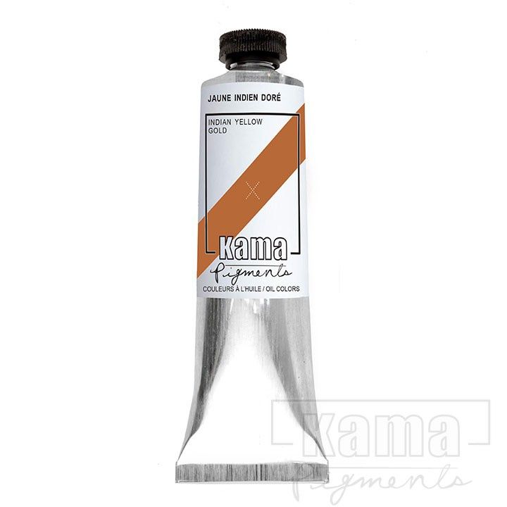 Kama Artists' Oil Paint Indian Yellow Gold 37ml
