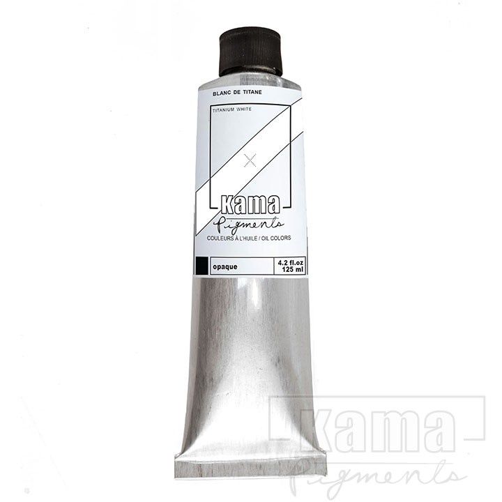 Kama Artists' Oil Paint Titanium White 125ml