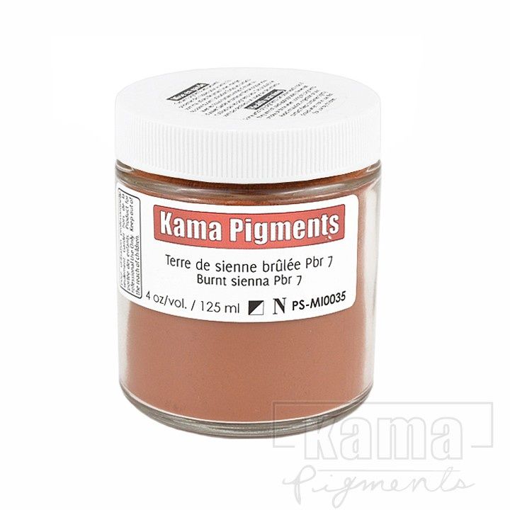 Kamapigment Burnt Sienna 125ml