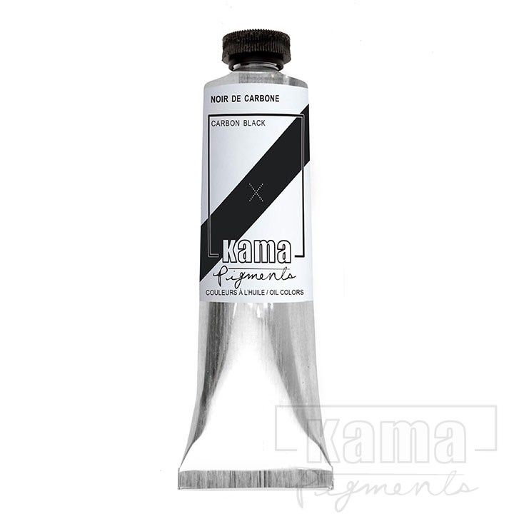 Kama Artists' Oil Paint Carbon Black 37ml
