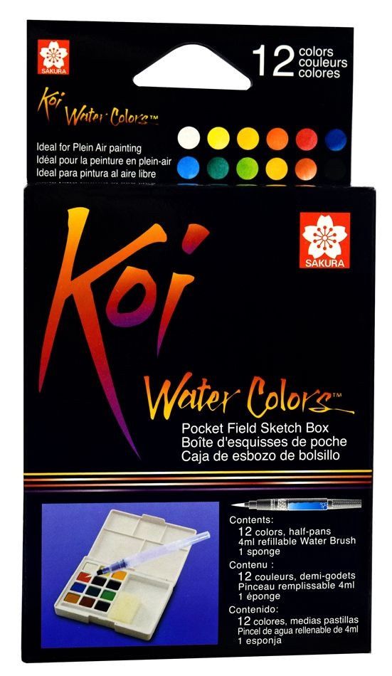 Koi WC Pocket Sketch box-12