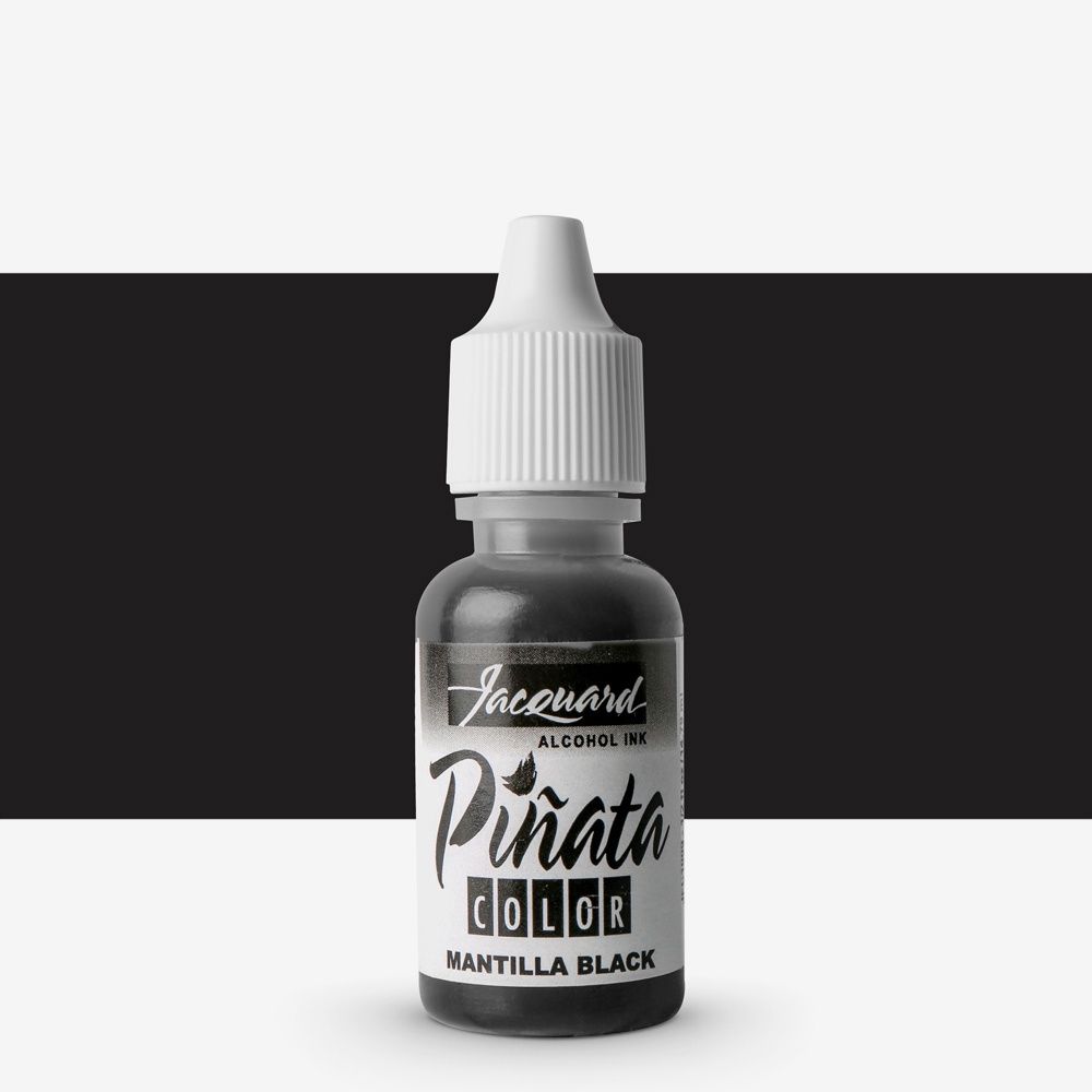 Jacquard Piñata Mantilla Black Alcohol Ink 0.5 oz