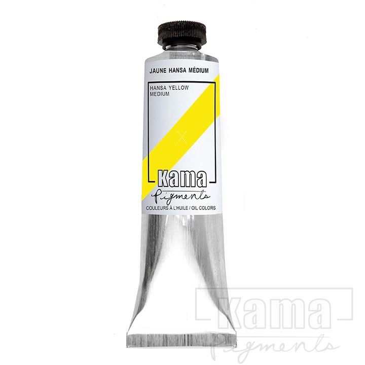 Kama Artists' Oil Paint Hansa Yellow Medium 37ml