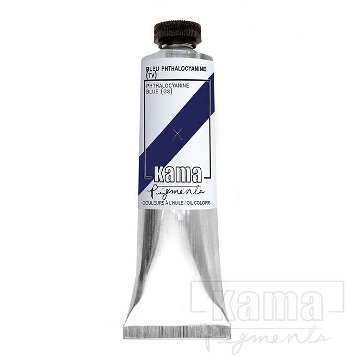 Kama Artists' Oil Paint Phthalo Blue Green Shade 37ml