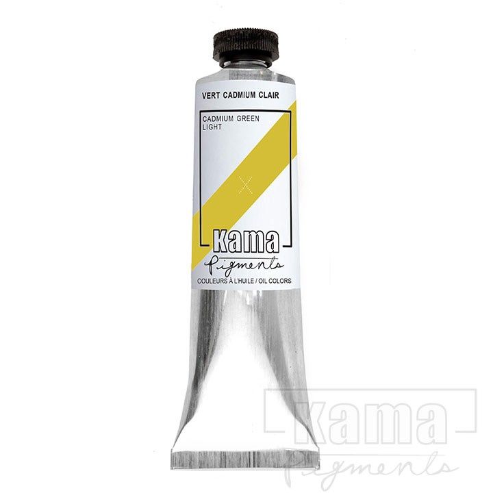 Kama Artists' Oil Paint Cadmium Green Light 37ml