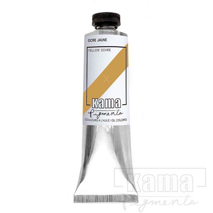 Kama Artists' Oil Paint Yellow Ochre 37ml