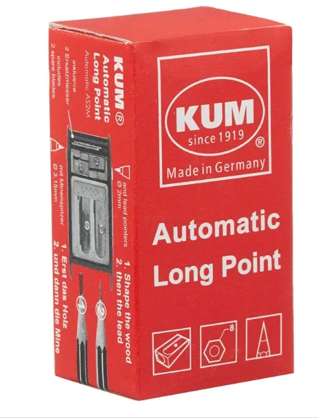 Kum Automatic Longpoint Pencil Sharpener