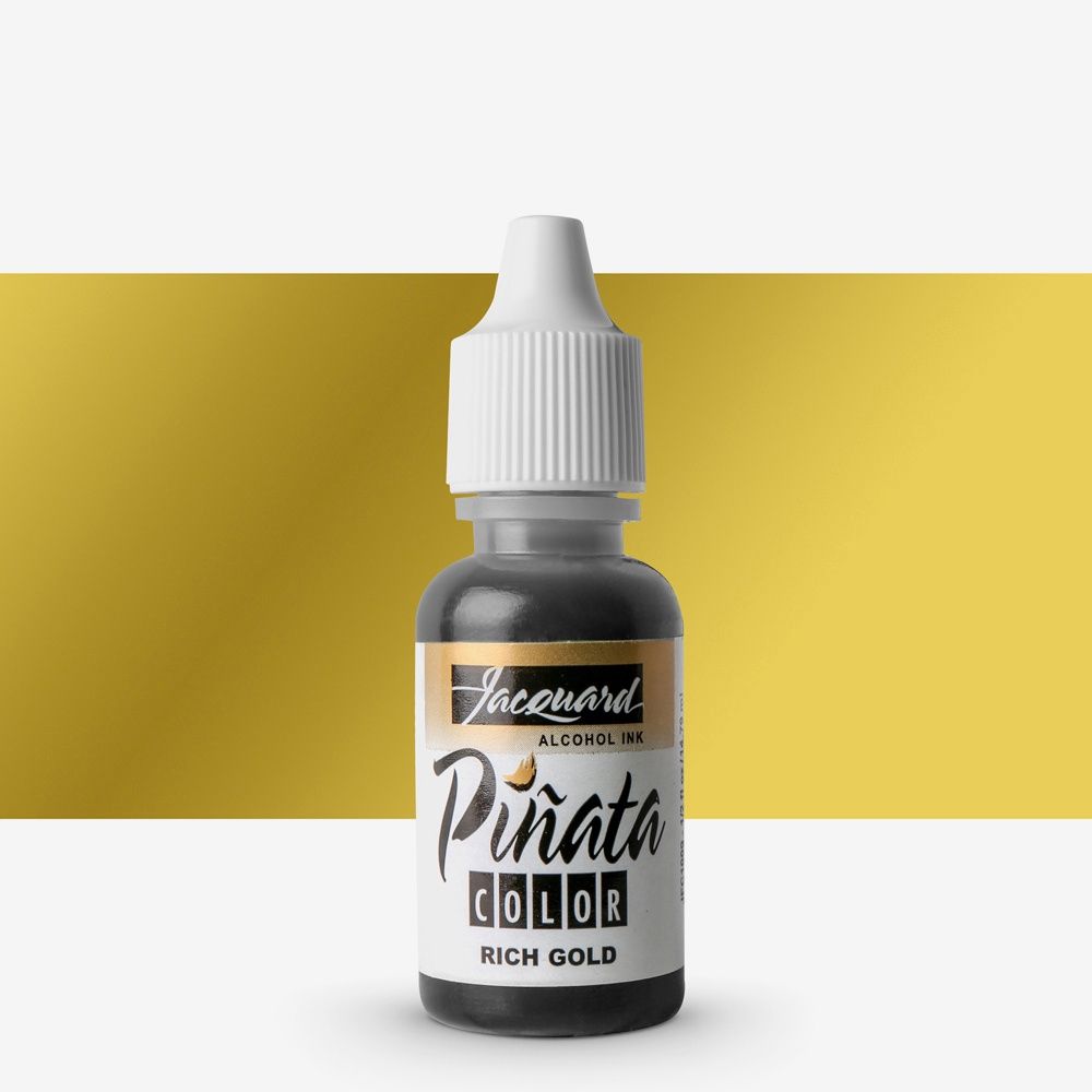 Jacquard Piñata Rich Gold Alcohol Ink 0.5 oz