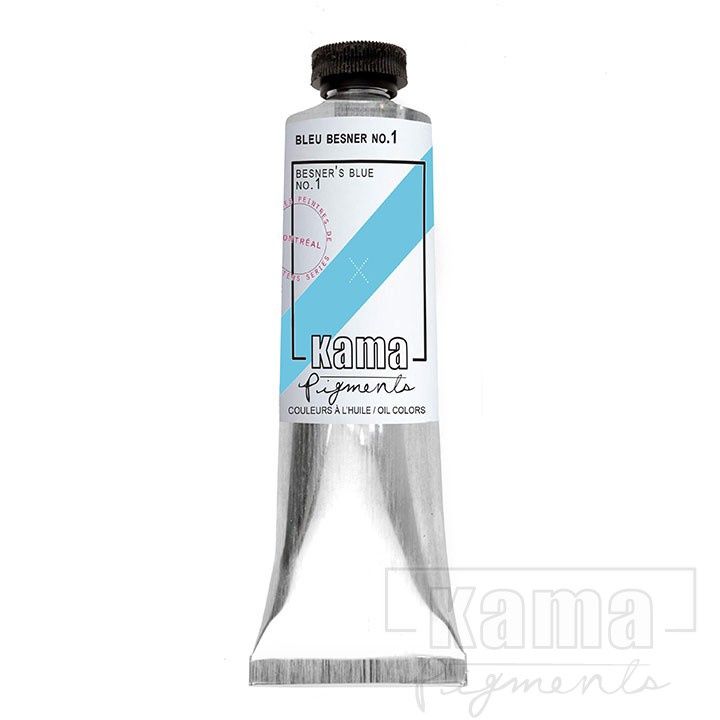 Kama Artists' Oil Paint Besner Blue #1 37ml