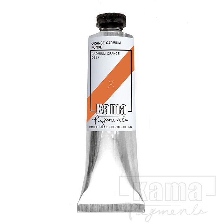 Kama Artists' Oil Paint Cadmium Orange Deep 37ml