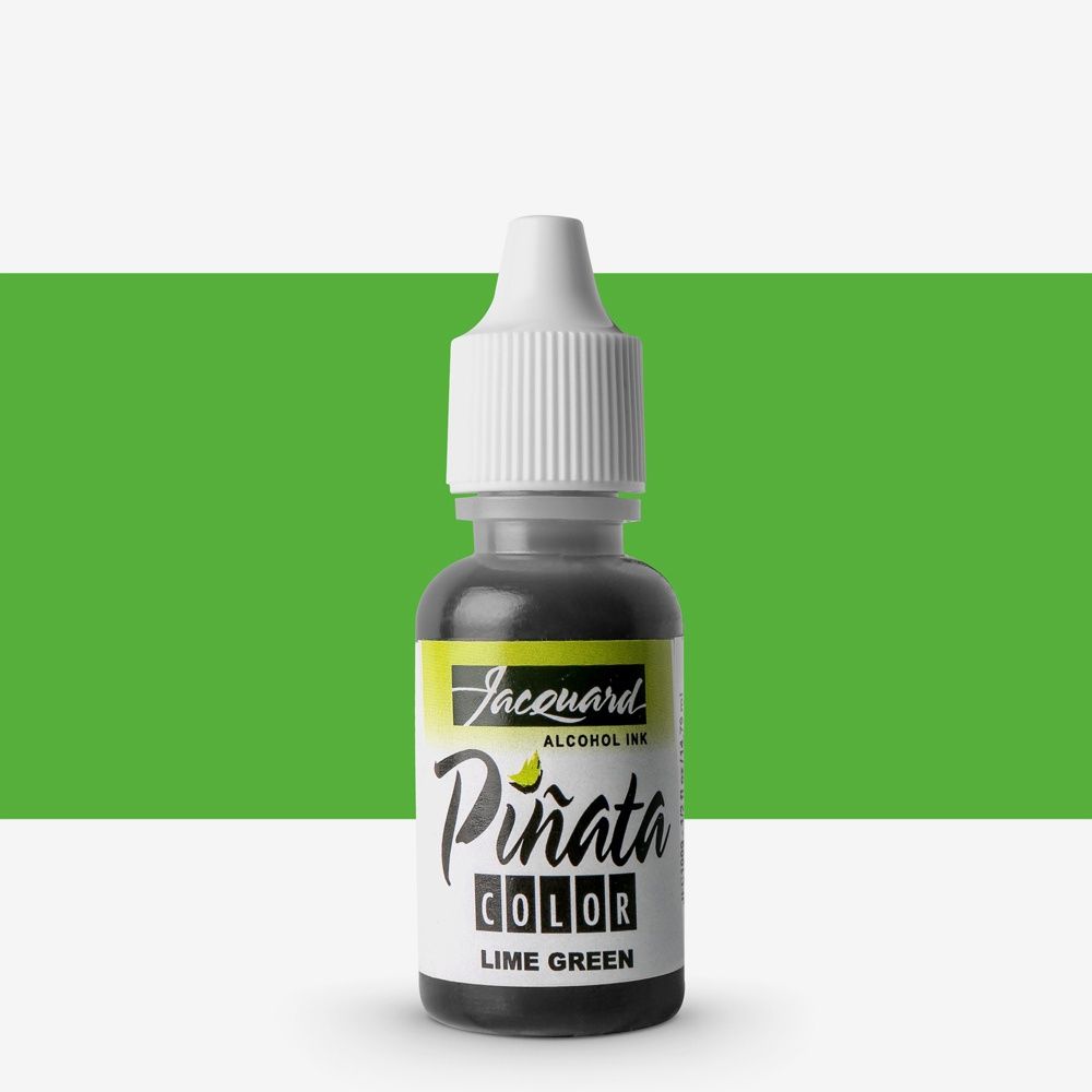 Jacquard Piñata Lime Green Alcohol Ink 0.5 oz