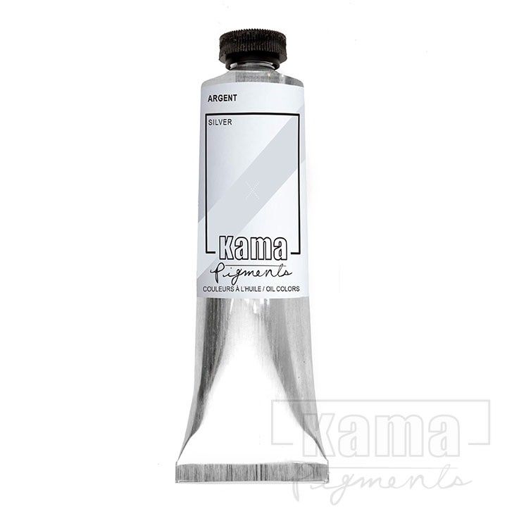 Kama Artists' Oil Paint Silver 37ml