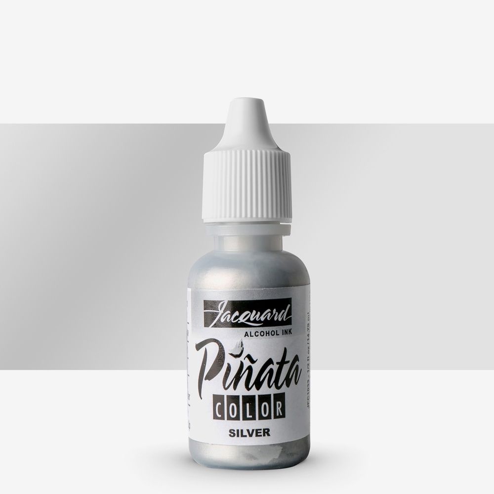 Jacquard Piñata Silver Alcohol Ink 0.5 oz