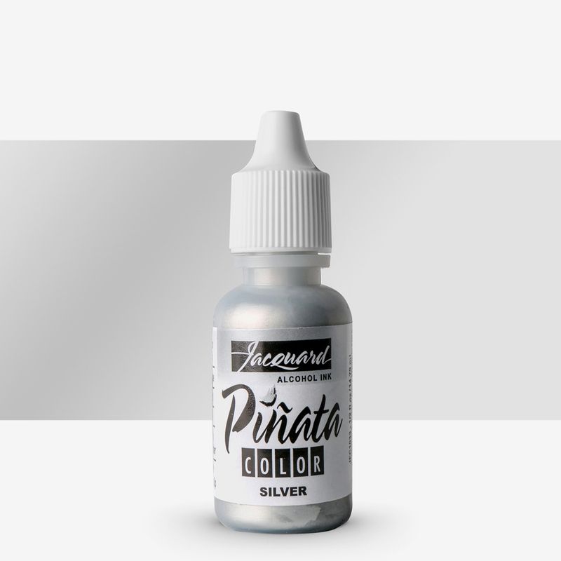 Jacquard Piñata Silver Alcohol Ink 0.5 oz