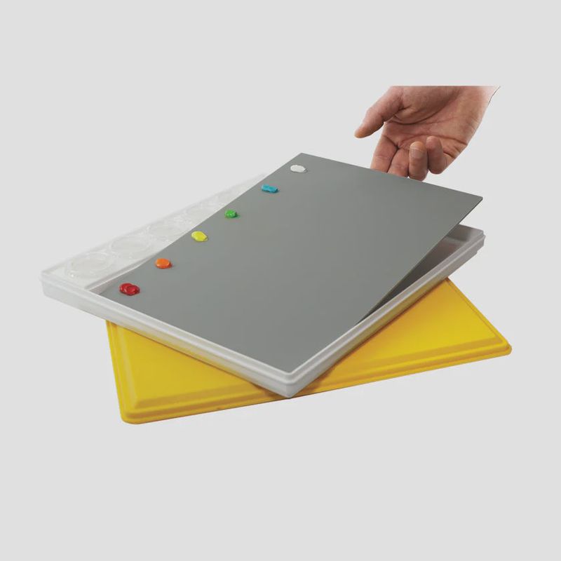 New Wave Easy View Grey Palette 9x12