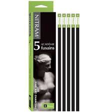 Nitram B Charcoal - 5mm
